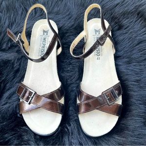Mephisto Wedge Sandals